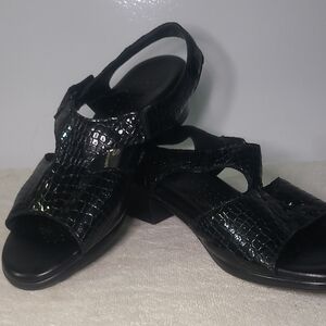 SAS BRAND COMFORT Black Women's Sandals